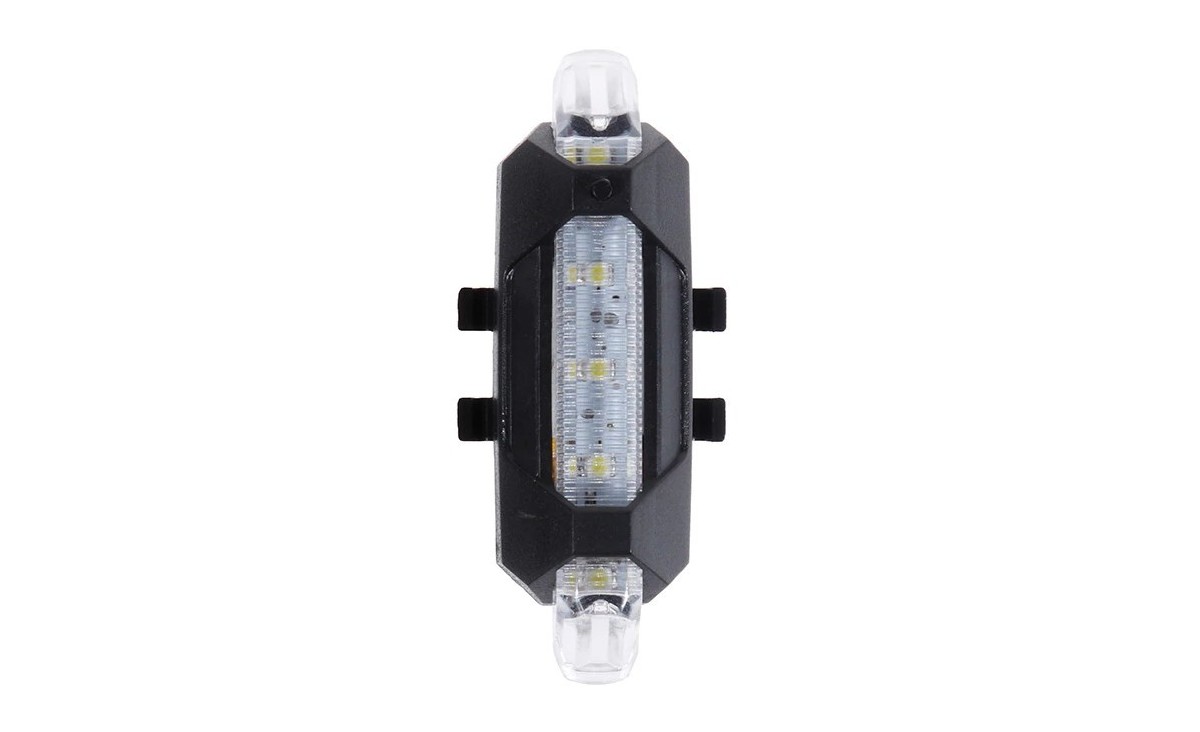 LAMPA ROWEROWA PRZÓD biała dioda LED 50lm USB (BC-TL5411)
