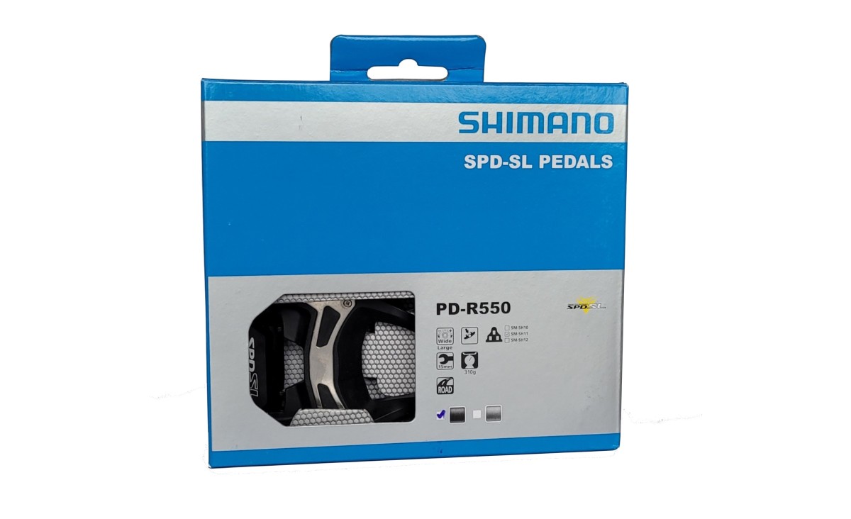Pedały SHIMANO SPD-SL PD-R550L PLATFORMOWE SZOSA